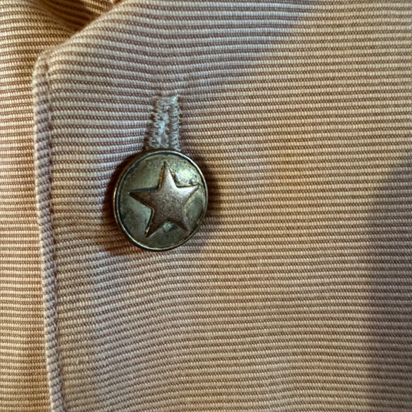 Men's Stubbs Western Wear Light Peach Banded Color Size XL Long Sleeve Shirt XL - Picture 3 of 9